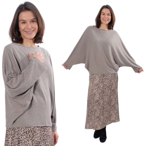 Josette Strick Taupe Fledermaus