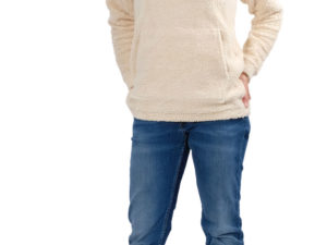 Hoodie mit RV, Shirt "NELA", Gr. 158 – Damengr. 46 [Digital] – Bild 3