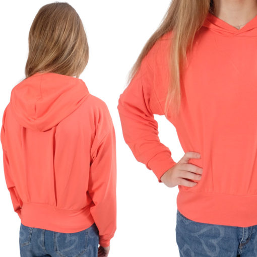 wolga Schnittmuster Hoodie Falte