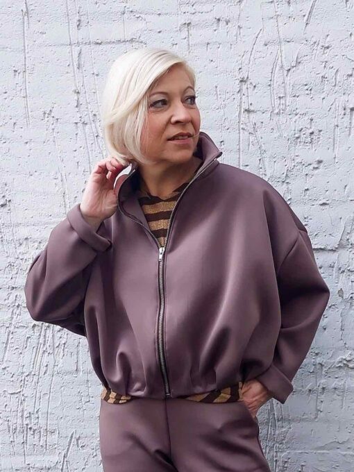 Schnittmuster Jacke Falten Lyra high - 3