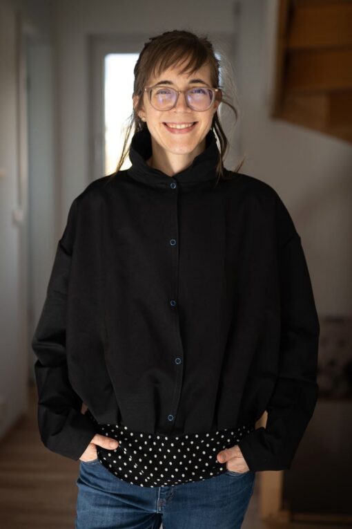 Schnittmuster Jacke Falten Lyra Knöpfe - 2