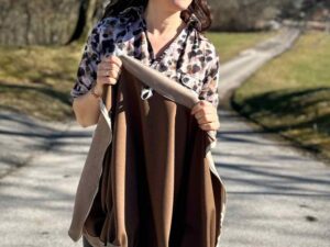 Schnittmuster jacke Lyra Suede - 2