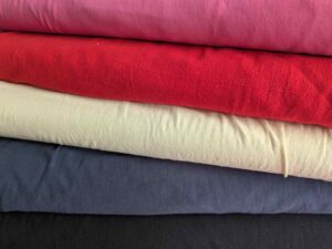Baumwolle unifarben - sandwashed