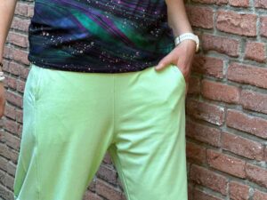 Schnittmuster Hose Grün Ylara - 1 (1)
