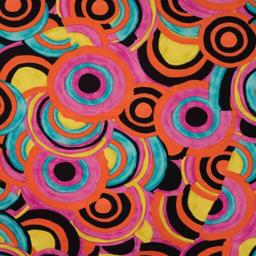 Viskose Jersey Kringel - 1