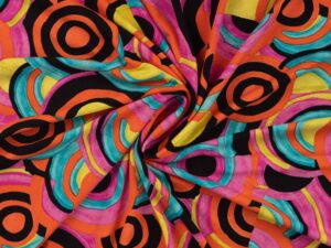 Viskose Jersey Kringel - 1