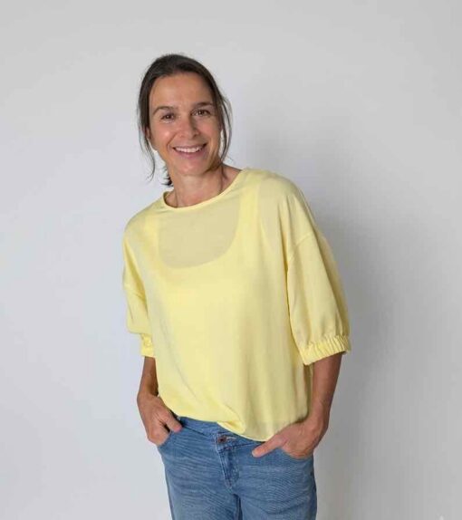 Schnittmuster Shirt Hoodie Bluse Idun - 1