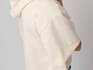 Shirt Hoodie Ibun Strick Modal schwarz - 1