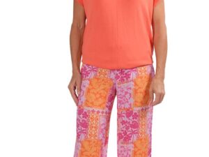 Stoffpaket Rock Dua mit passendem Viskosejersey Pink / Koralle – Bild 3