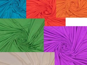 1,5 Meter Heavy Knit Viskose Jersey, unifarben glatt gestrickt - Paket Minerva