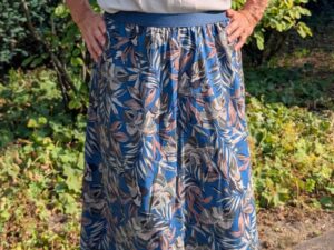 1,5 Meter Heavy Knit Viskose Jersey, unifarben mit Struktur – Bild 3