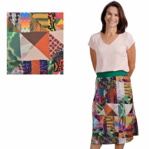 Dull stoffpaket bunt Laurine