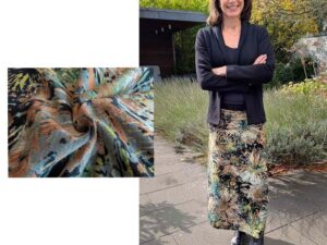 Romanit Farbexplosion - Stoffpaket Rock Ayla mit Gummiband
