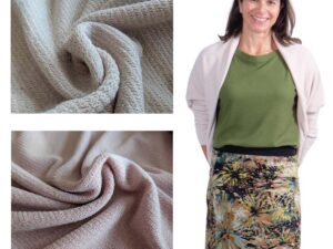 1,5 Meter Strickstoff - Stoffpaket Bolero Sophie