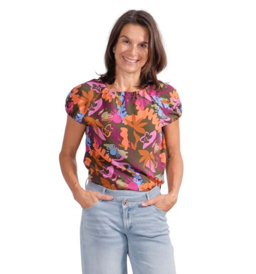 Schnittmuster Maya Bluse Viskose