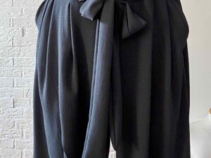 2,50 Meter Mischgewebe Crepe Stoff inkl. Papierschnittmuster Hose Leslie – Bild 4